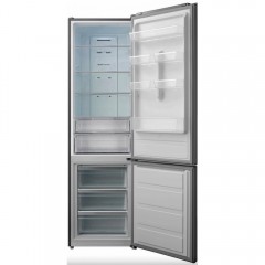 Robin Ψυγειοκαταψύκτης 356lt Total NoFrost Υ200xΠ60xΒ63.5εκ. Dark Inox RB-487 DIN